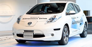 Autonomous-Nissan-Leaf