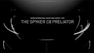 Spyker C8 Teaser Spyker-C8-Teaser