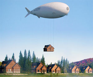 Dirigible Flying Whales Flying-Whales-Airship