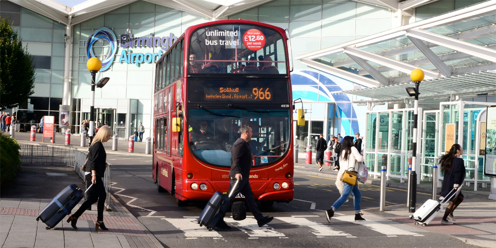 Autobús del aeropuerto de Birmingham