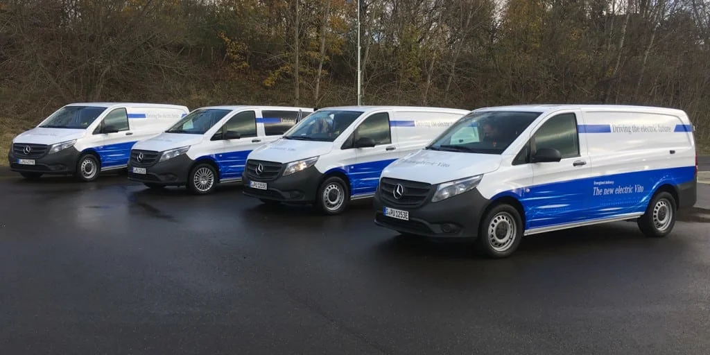 Mercedes eVito 2017 Berlín Mercedes eVito 2017 Berlín