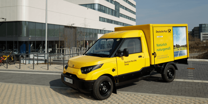 Deutsche post dhl streetscooter