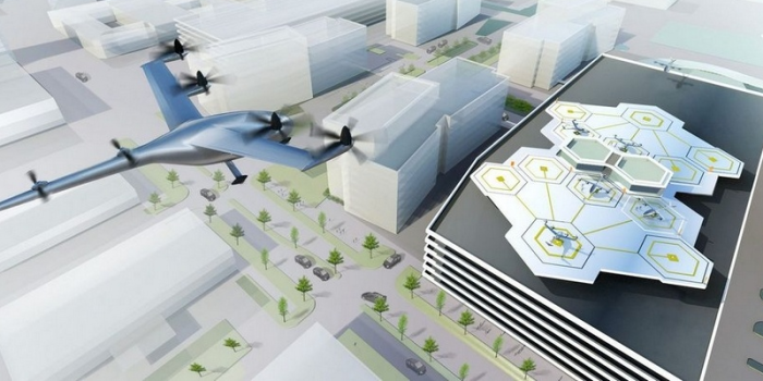 Uber air taxi elevate