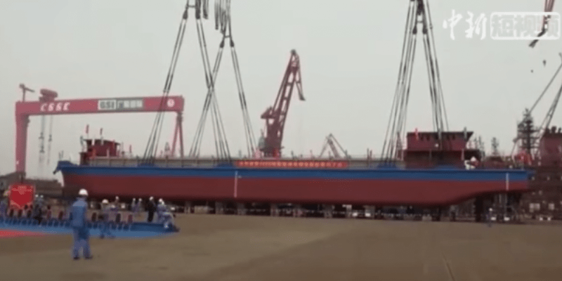Battery cargo ship china