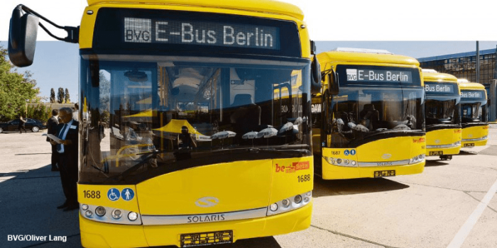 Bvg elektrobus solaris simbólico