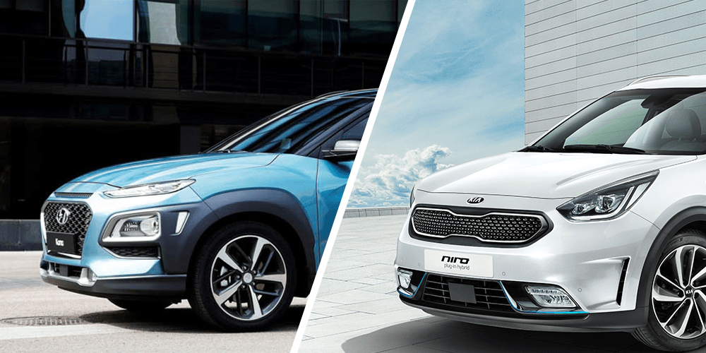 Hyundai kona kia niro