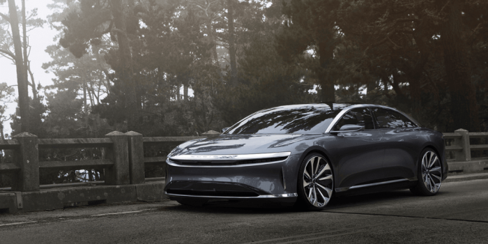 Lucid motors air EV edición de lanzamiento