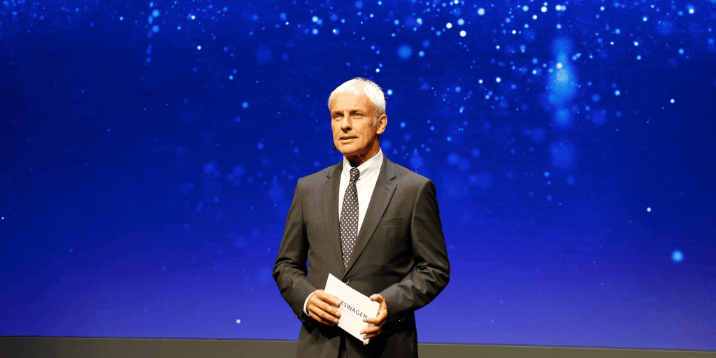 Matthias mueller CEO volkswagen corporate