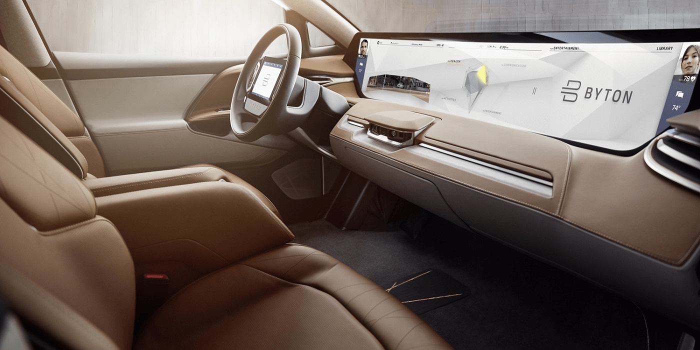 Byton e suv ces concept car