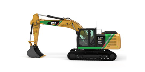 cats Pon electrifies Caterpillar digger Cat 323F - electrive.com