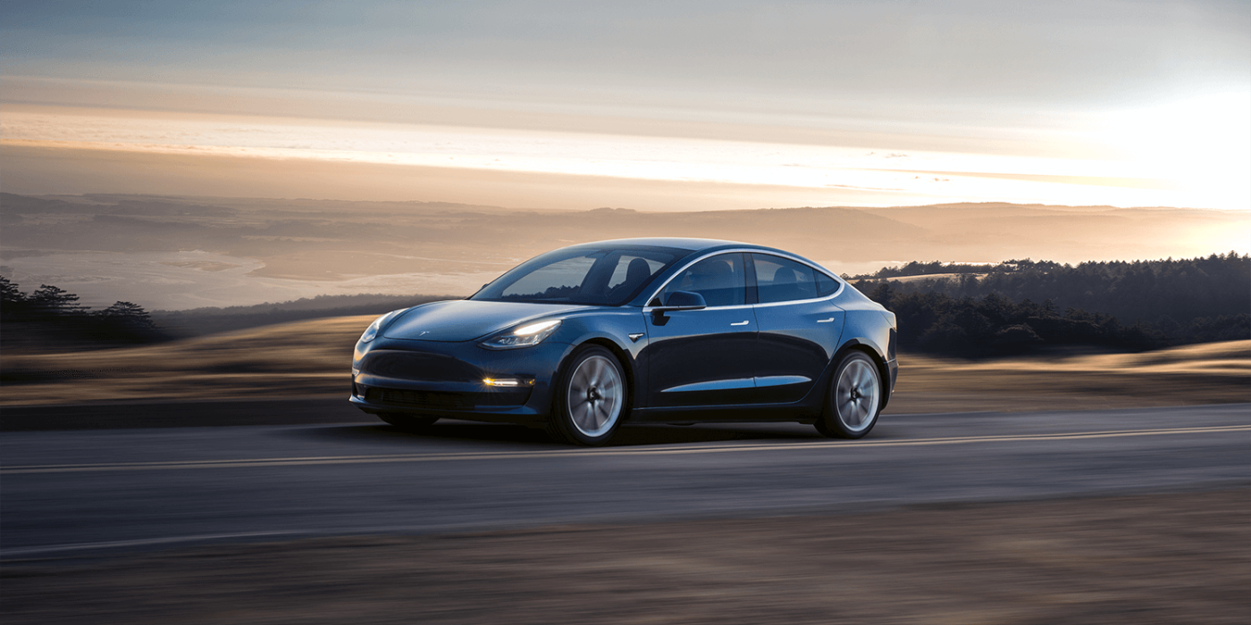Modelo Tesla elektroauto