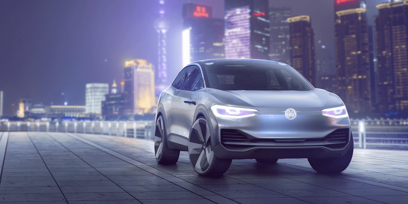 Volkswagen id crozz shanghai