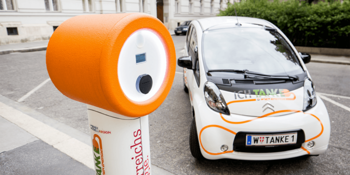 Wien energie ladestation symbolbild