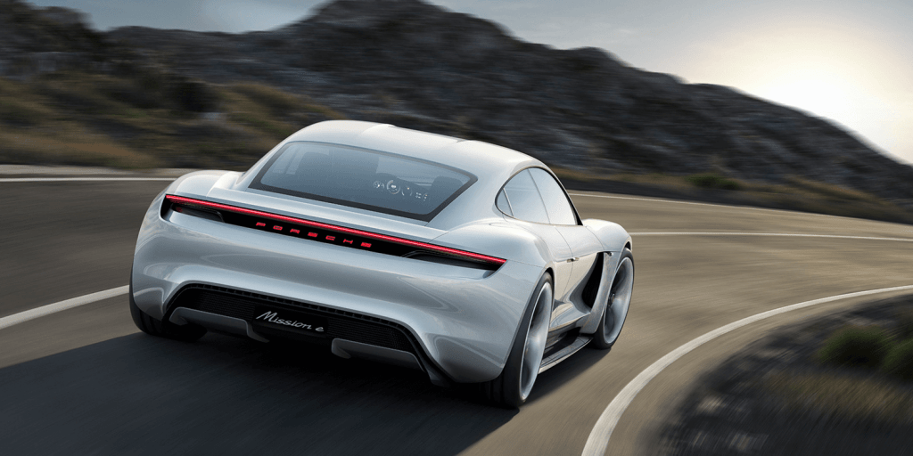 Porsche mission e konzept elektroauto
