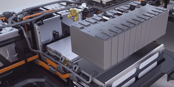 Volkswagen e golf elektroauto einzelne module batterie