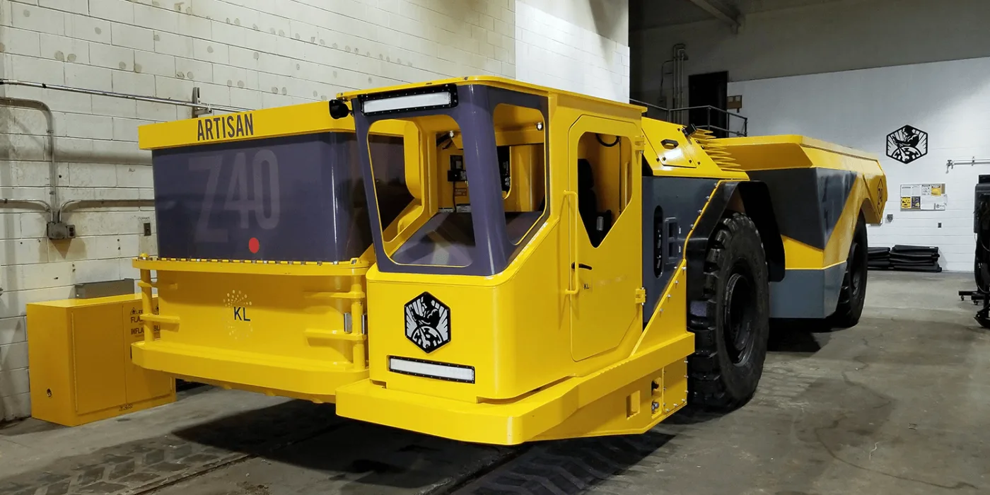 vehículos artesanales-camión de transporte-vehículo eléctrico-40-toneladas-untertagebau