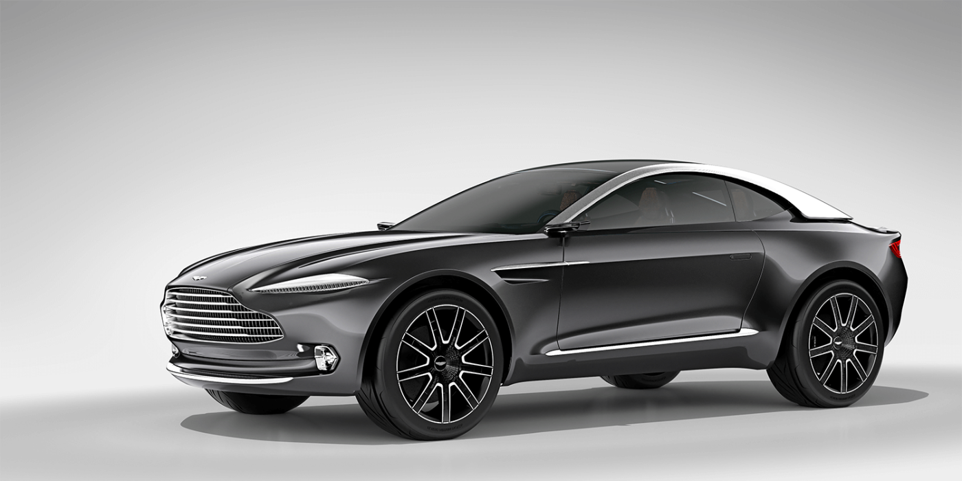 Aston martin dbx suv studie
