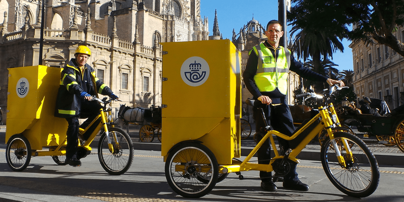 correos-bikelecing-lasten-pedelec-cargo-pedelec-spanien-spain