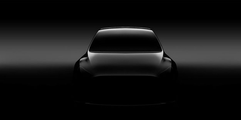 Tesla model y teaser