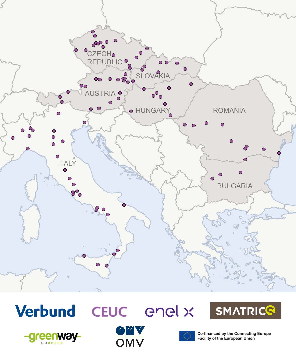 verbund enel smatrics greenway omv ceuc schnellladenetz verbund-enel-smatrics-greenway-omv-ceuc-schnellladenetz