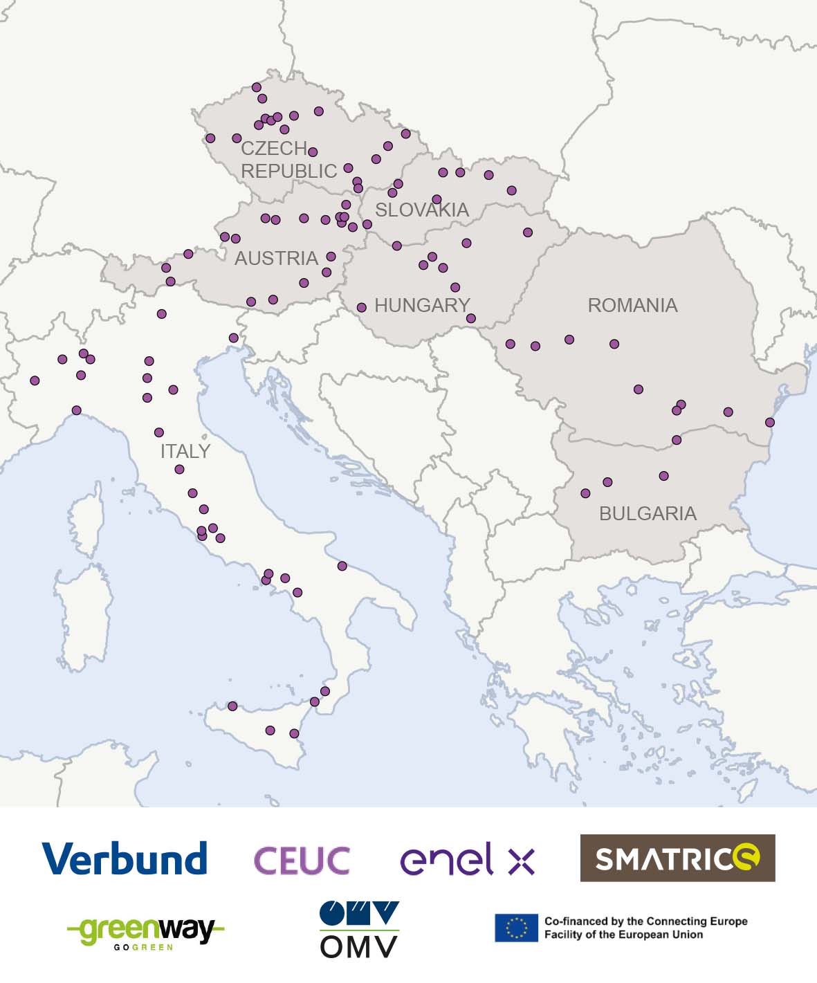 verbund-enel-smatrics-greenway-omv-ceuc-schnellladenetz