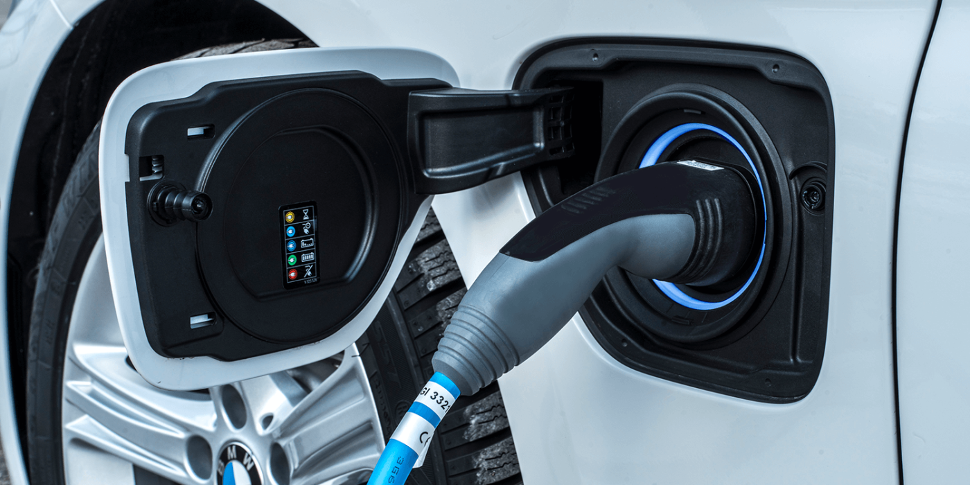 Bmw phev ladeanschluss stecker typ e