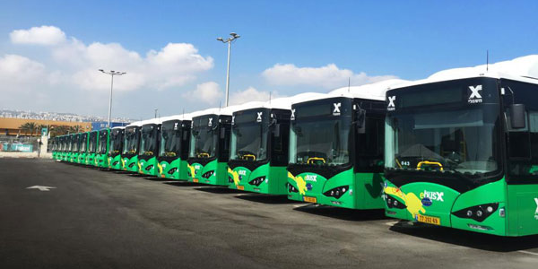 Byd elektrobus israel