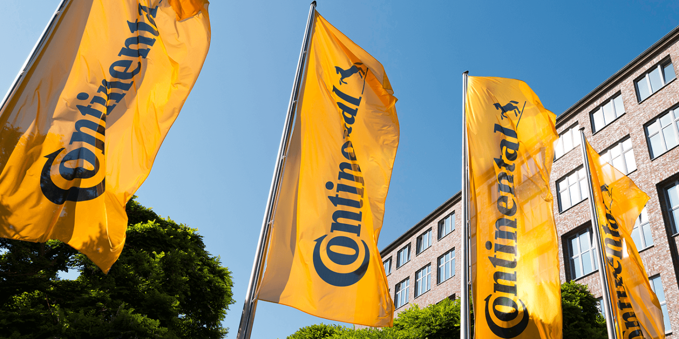 Continental flaggen standort symbolbild