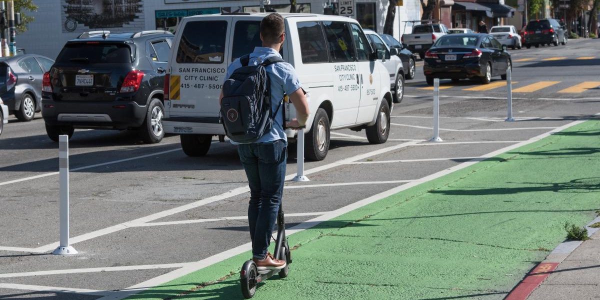 Ciclismo SFMTA San Francisco Stehroller e