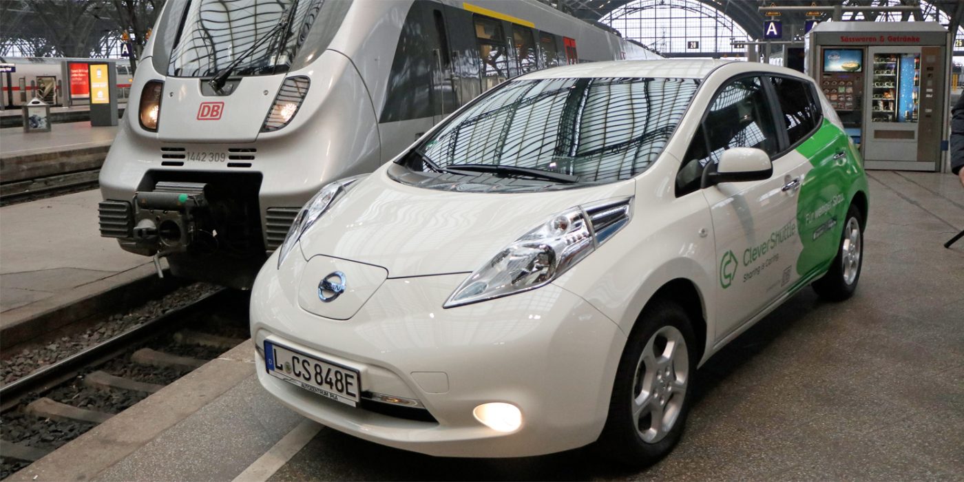 CleverShuttle Deutsche Bahn Leipzig