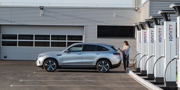 Mercedes benz eqc ionity