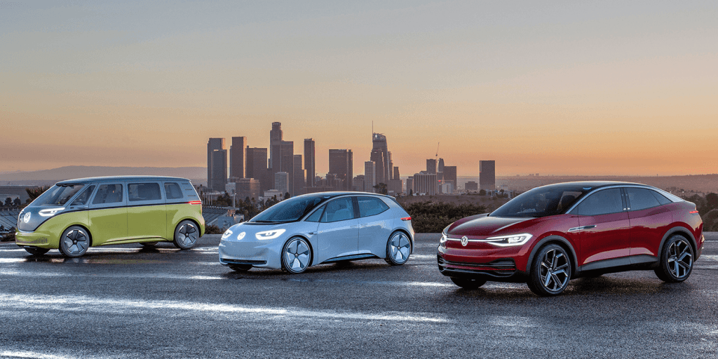 Volkswagen id crozz buzz elektroauto konzept