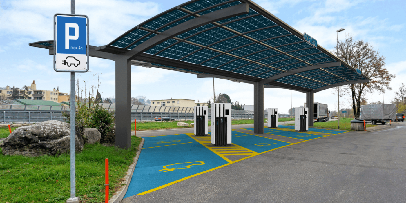 Gotthard fastcharge gofast ladestation charging station schweiz switzerland
