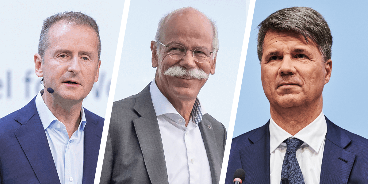 Herbert diess dieter zetsche harald krueger collage