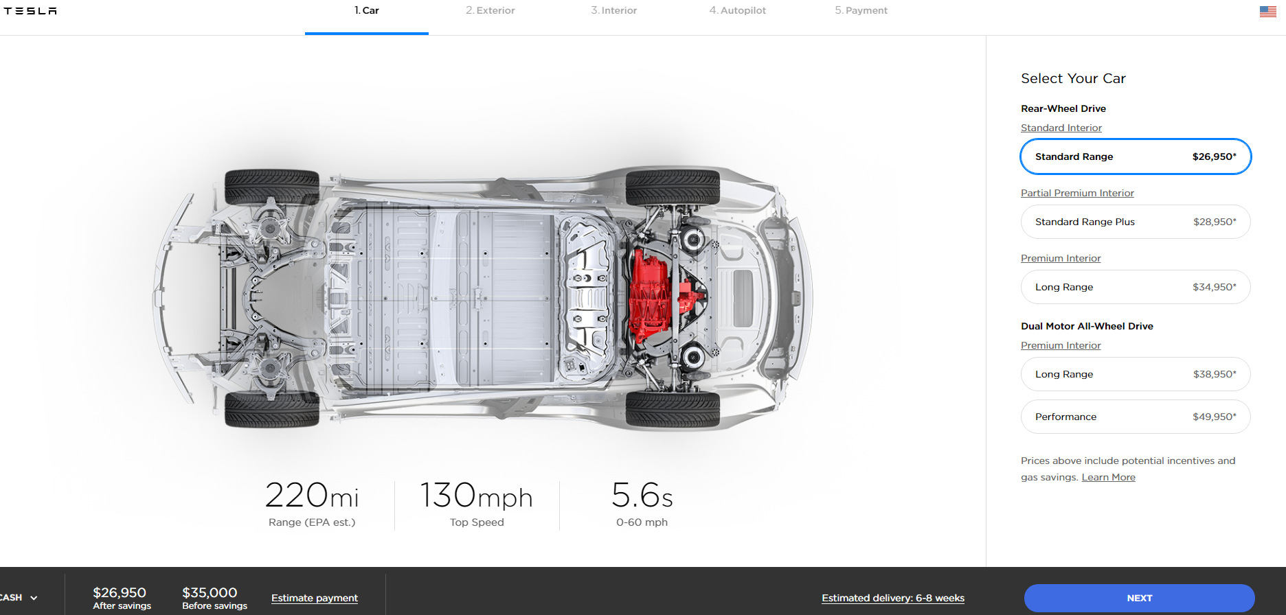 tesla model 3 versiones marzo 2019 tesla-model-3-versions-march-2019