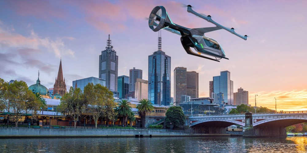 Uber air concept vtol