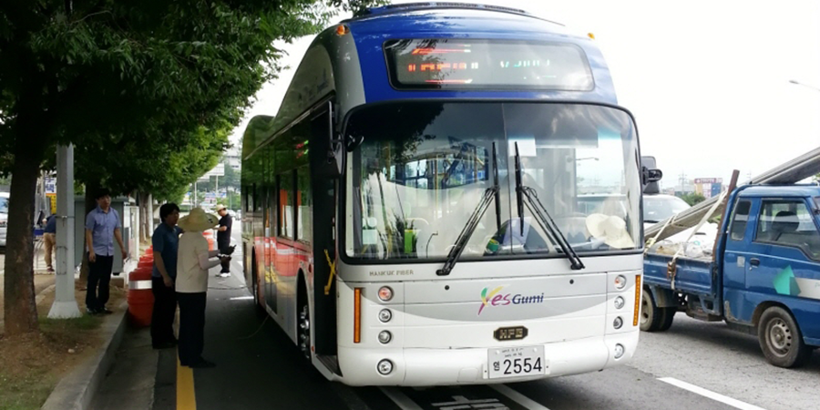 olev-bus-autobús eléctrico-elektrobus-corea del sur-suedkorea-seúl
