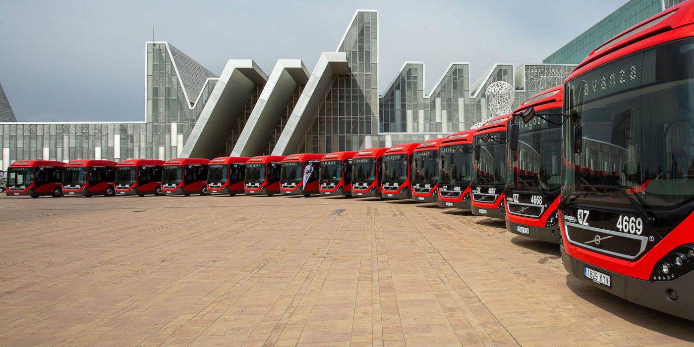Autobús híbrido Volvo Zaragoza
