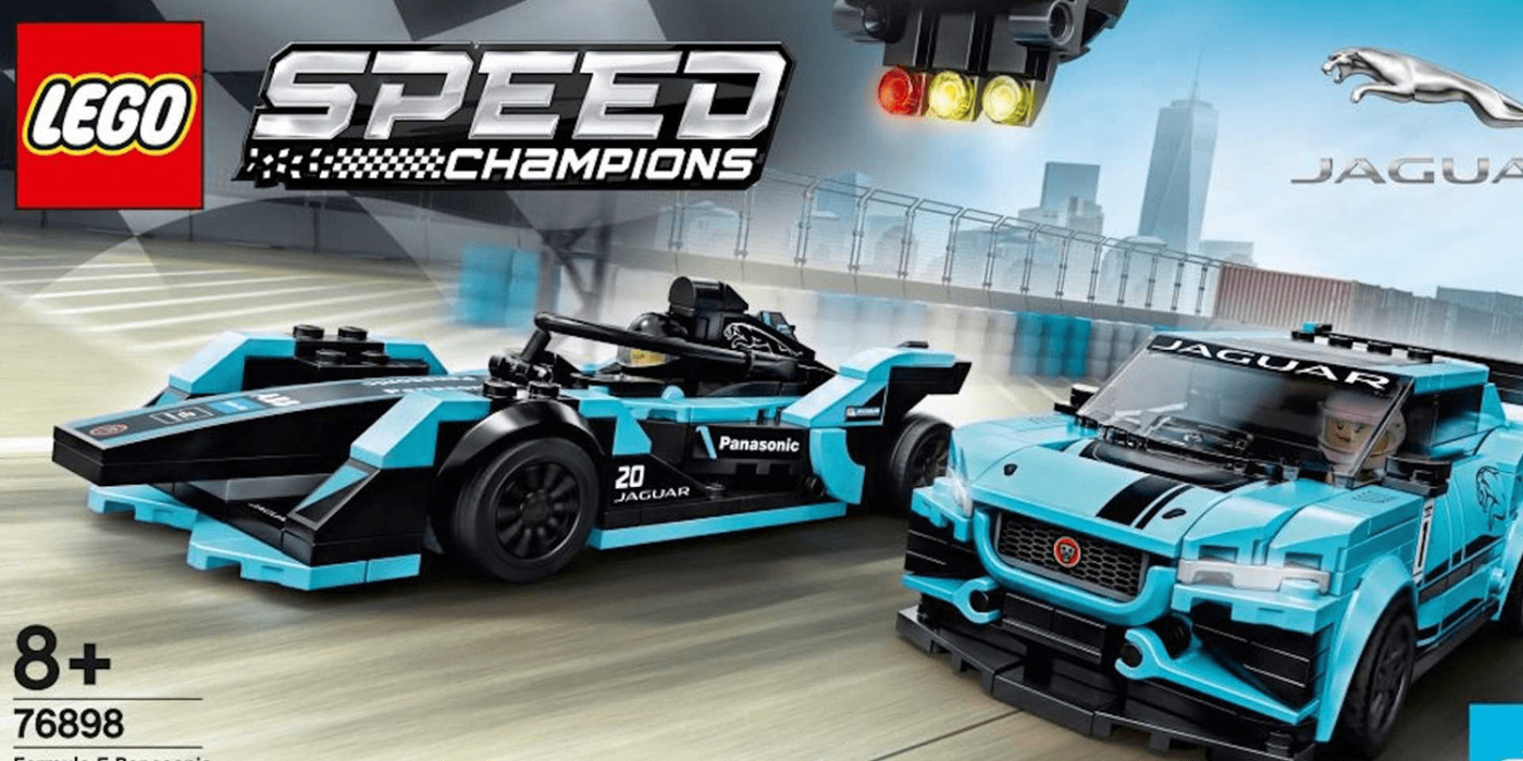 Jaguar formel e formula e lego min