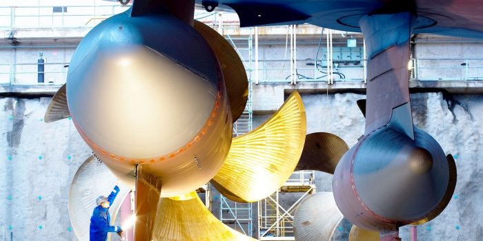 Abb azipod kreuzfahrtschiff