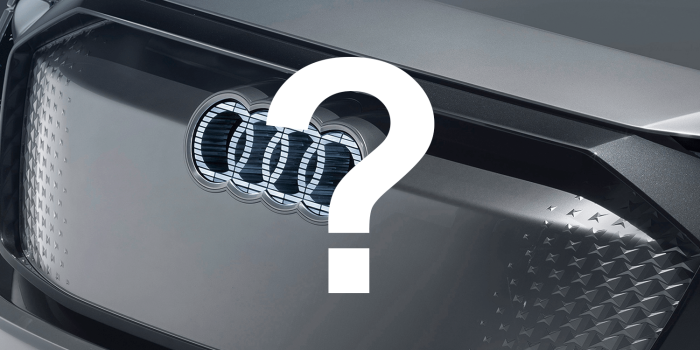 Audi fragezeichen min