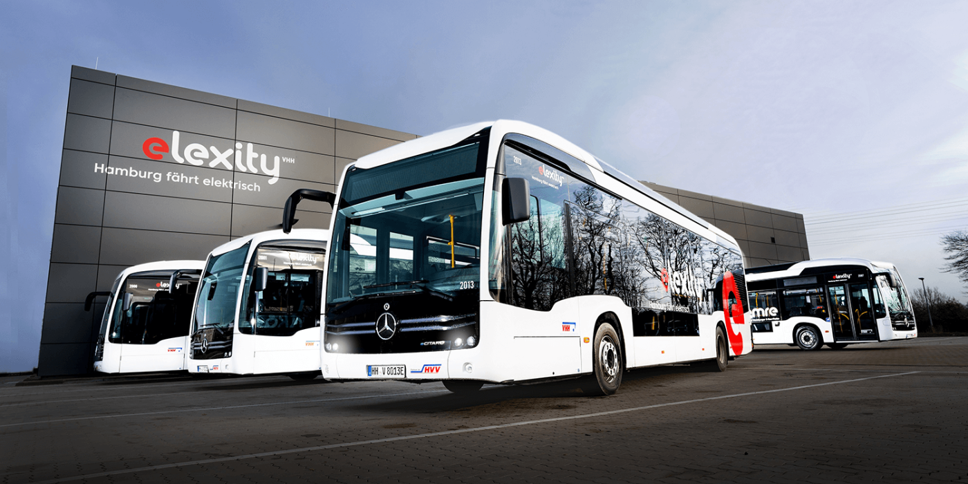Mercedes benz ecitaro elektrobus electric bus hamburg vhh hvv