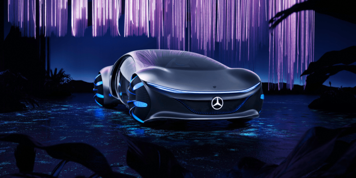 Mercedes benz vision avtr ces min