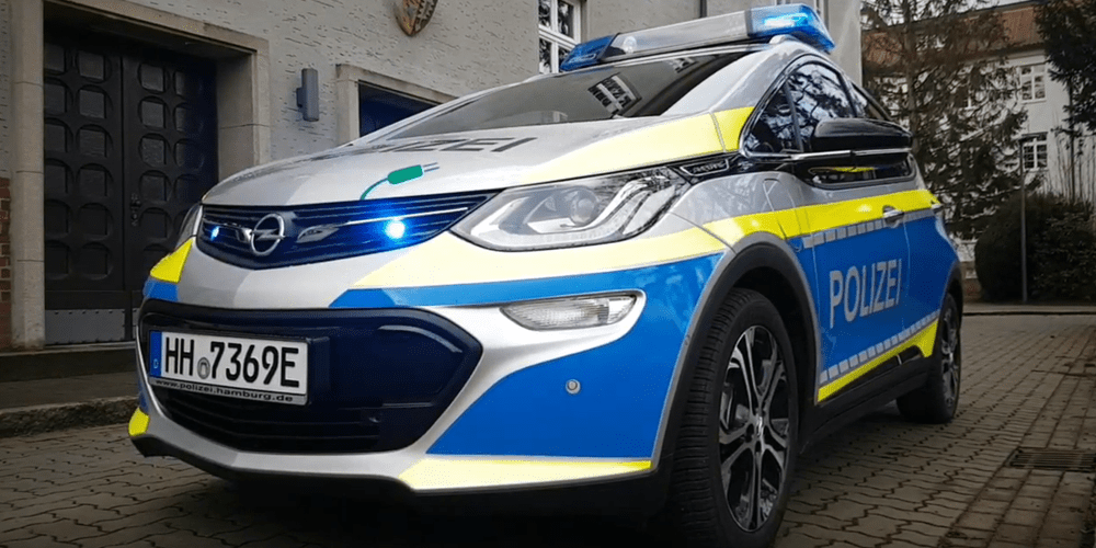 Opel ampera e polizei hamburg min