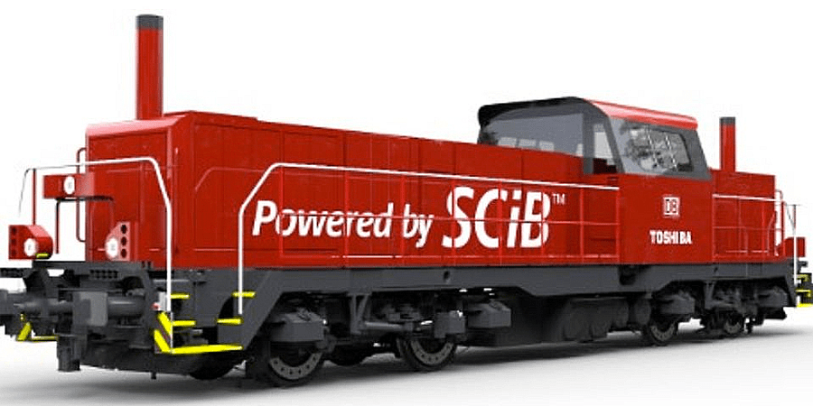 Locomotora híbrida Toshiba db cargo lok min