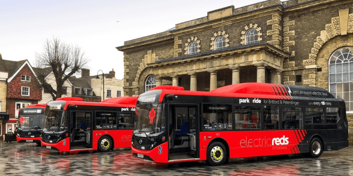 Byd adl enviro200ev elektrobus autobús eléctrico salisbury grossbritannien uk min