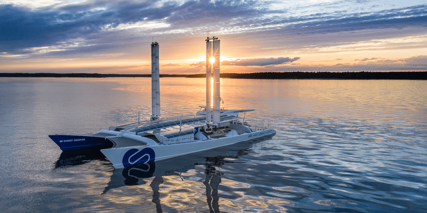 Observador de energía h2 catamarán de hidrógeno min