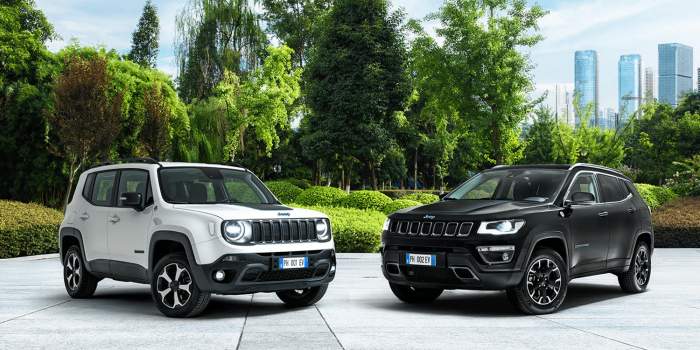 Jeep renegade 4xe compass xe phev mj min