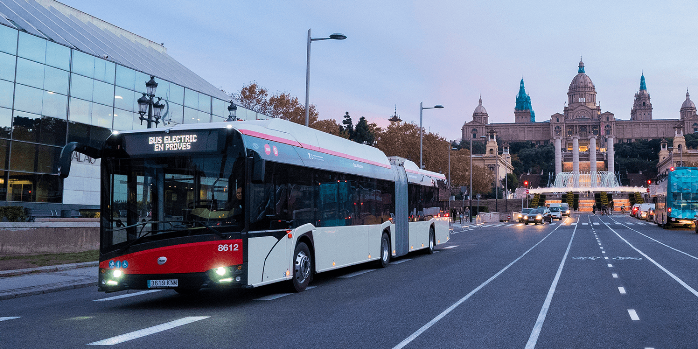 Solaris urbino electric elektrobus electric bus barcelona tmb min