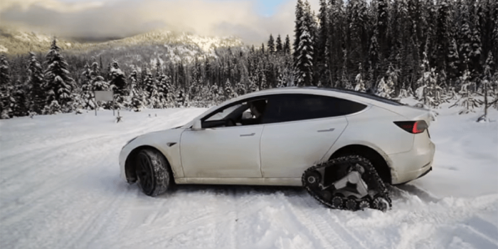 Tesla modelo schneeketten tanque nieve kurzschluss min